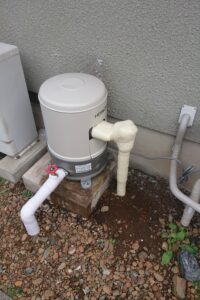 井戸給水ポンプ交換
