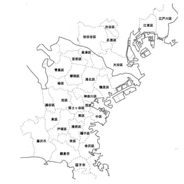 いーねホーム　リフォーム営業エリア