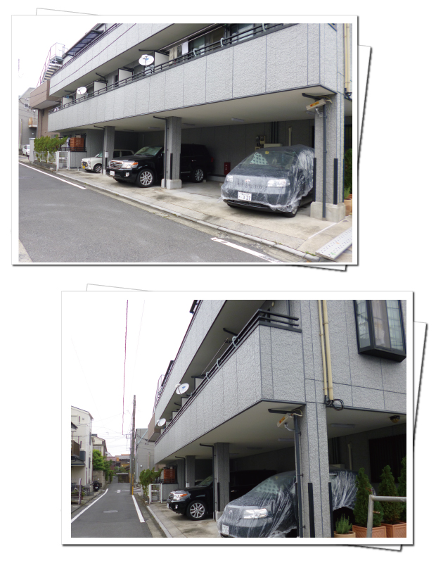 テラス屋根設置リフォーム　施工前