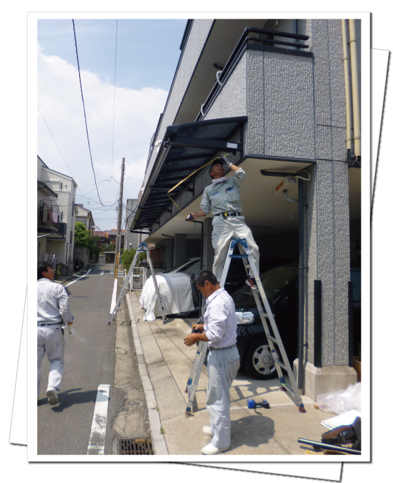 キッチンリフォーム　工事中