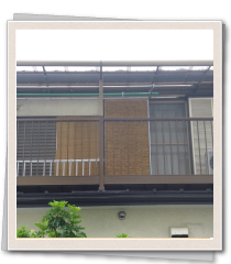 ベランダ屋根交換リフォーム