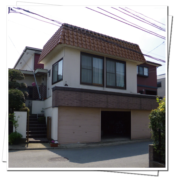 屋根　リフォーム前