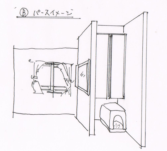 リフォーム後手描きイメージ